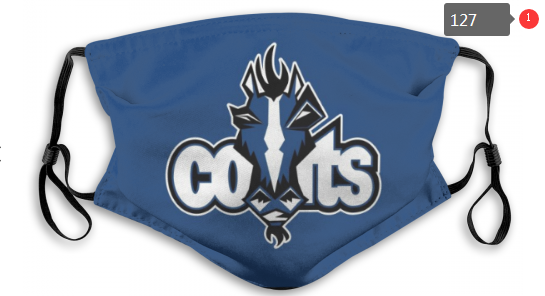 NFL Indianapolis Colts #8 Dust mask with filter